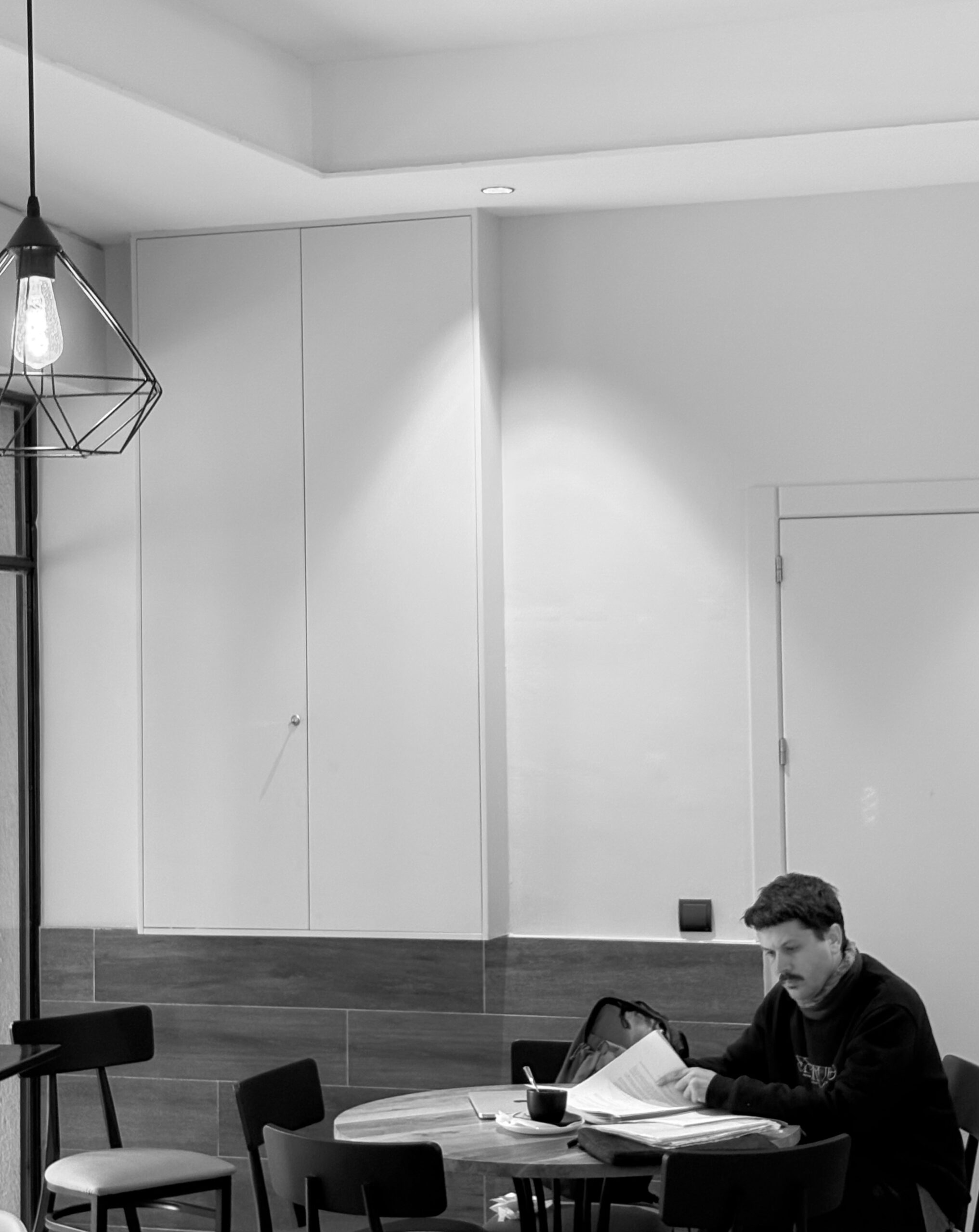 Treballant a Cal Plàcis, Moià