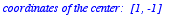 `name of the object:  C2\nform of the object:  circ...