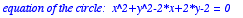 `name of the object:  C2\nform of the object:  circ...