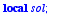 solucions := proc (M, k) local sol; sol := LinearAl...