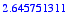 2.645751311