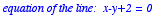 `name of the object:  r\nform of the object:  line2...