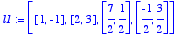 l1 := [[1, -1], [2, 3], [7/2, 1/2], [-1/2, 3/2]]