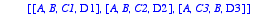 quadrats := proc (A, B) local C1, C2, C3, D1, D2, D...
