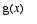g(x)
